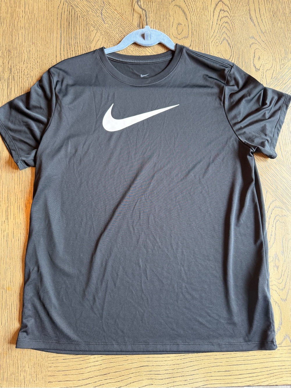 Nike Women’s Black Dri-FIT Short Sleeve Logo Tee